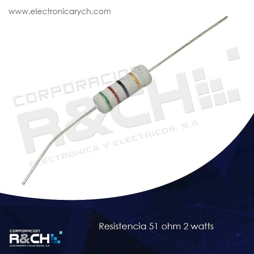 [RX-51/2] RX-51/2 resistencia 51 ohm 2 watts