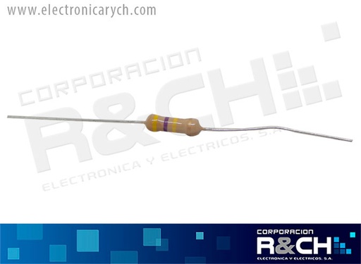 [RX-560K/12] RX-560K/12 resistencia 560K ohm 1/2 watt