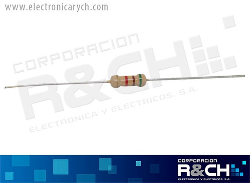 [RX-6.8K/12] RX-6.8K/12 resistencia 6.8K ohm 1/2 watt