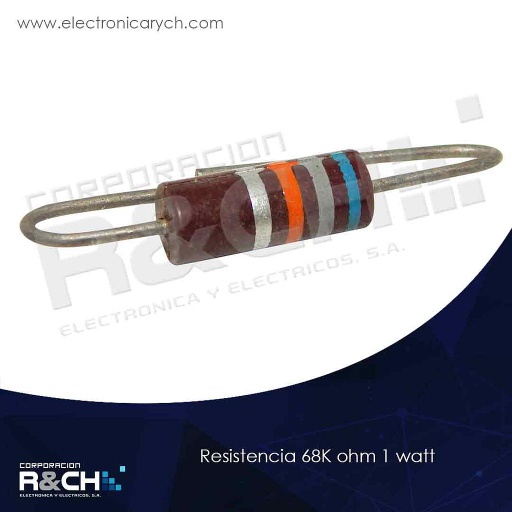 [RX-68K/1] RX-68K/1 resistencia 68K ohm 1 watt