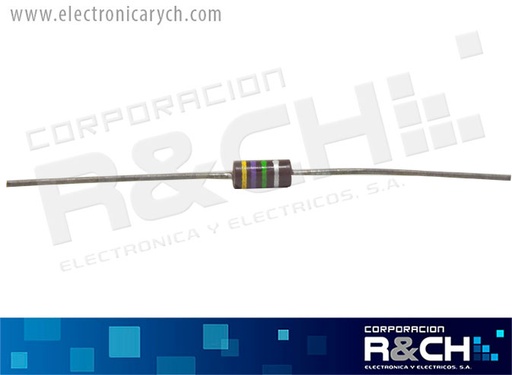 [RX-7.5M/12] RX-7.5M/12 resistencia 7.5M ohm 1/2 watt
