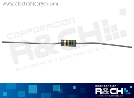 [RX-820K/12] RX-820K/12 resistencia 820K ohm 1/2 watt