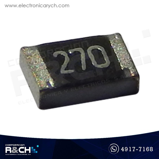 [R0805-27] R0805-27 Resistencia 27 ohm 1/8W SMD