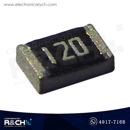 [R0805-12] R0805-12 Resistencia 12 ohm 1/8W SMD