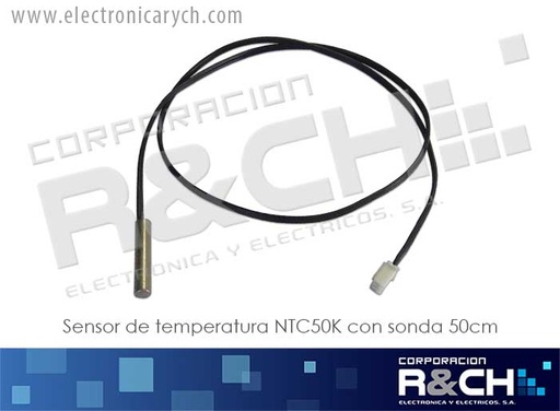 [NTC50K] NTC50K sensor de temperatura NTC50K con sonda 50cm