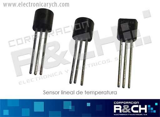 [LM34DZ] LM34DZ sensor lineal de temperatura