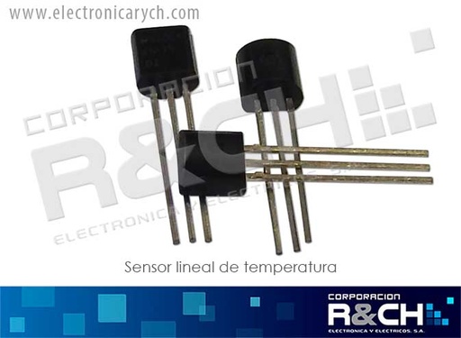 [LM35DZ] LM35DZ sensor lineal de temperatura