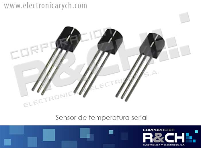 DS1820 sensor temperatura serial DS18B20