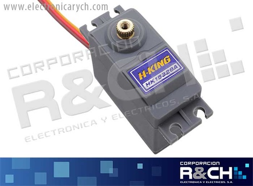 [MT-HK15328D] MT-HK15328D servo motor analógico 10-12.8kg-cm resiste agua