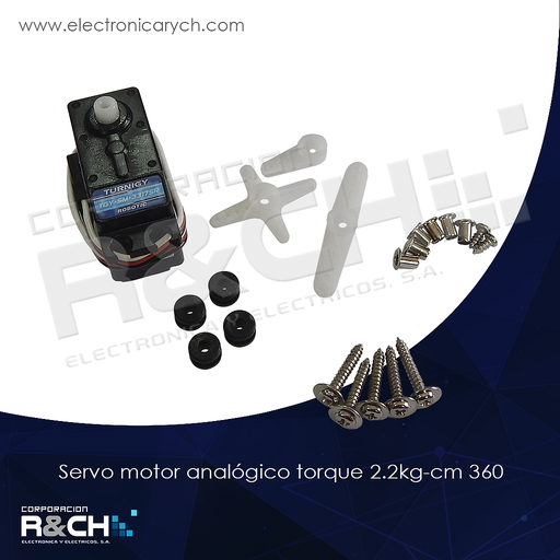 [MT-3317SR] MT-3317SR servo motor analógico torque 2.2kg-cm 360