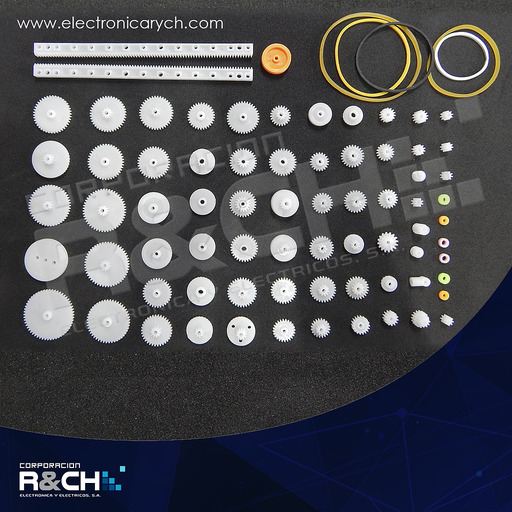 [SET-EC] SET-EC set de 70 engranajes varios tamaños