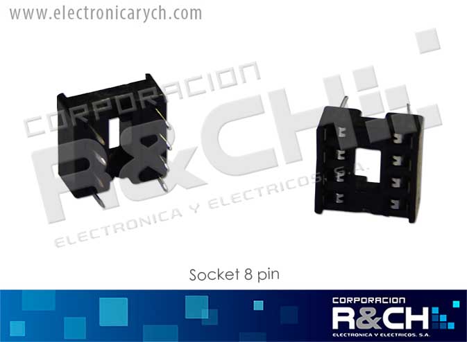 SK-8P socket 8 pin