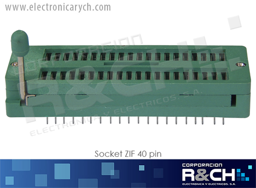 [SK-ZIF40P] SK-ZIF40P socket ZIF 40 pin