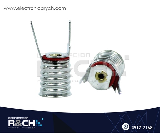 [SK-BP] SK-BP Socket para Bombilla Pequeña E10 para Placa