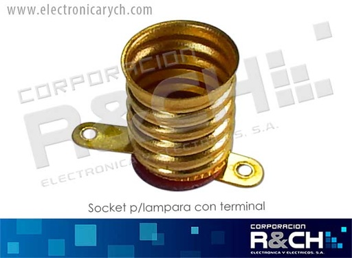 [SK-L] SK-L Socket Para lampara con Terminal E10