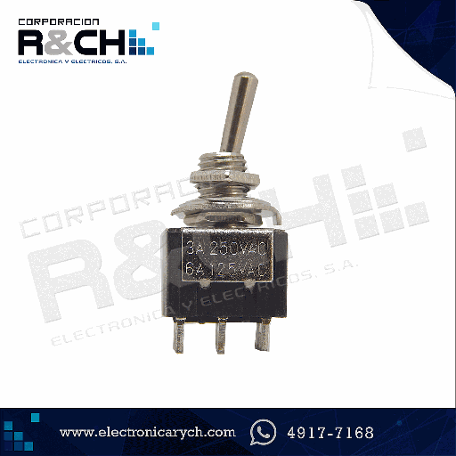 [SW-2550] SW-2550 switch 2P2T on-off-on palanca