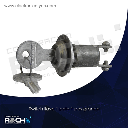 [SW-SPST-KEY] SW-SPST-KEY switch llave 1 polo 1 pos grande