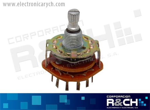 [SW-M-DPHT] SW-M-DPHT switch multiplexor 2 polos 6 tiros