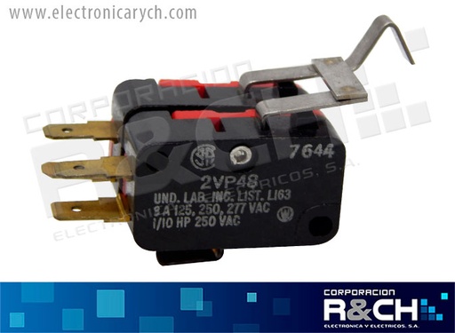 [SW-04] SW-04 switch pulsador 2 polos NC/NA micro swich doble