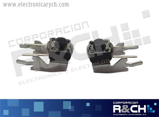 [SW-601B] SW-601B switch pulsador p/repuesto 4mm 2 pin c/chasis grande