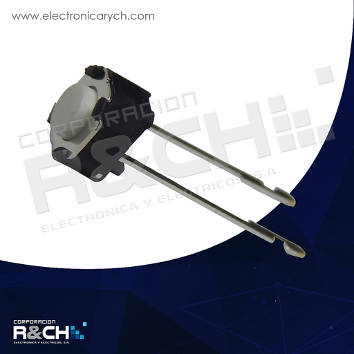 [SW-2PL4.3R] SW-2PL4.3R switch pulsador p/teclado 6x6x4.3mm redondo 2 pin push boton