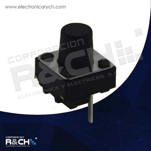 [SW-2PL7] SW-2PL7 switch pulsador p/teclado 6x6x7mm 2 pin corto push boton
