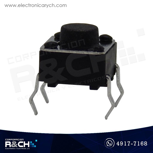[SW-4P5N] SW-4P5N Switch pulsador p/teclado 6x6x5mm 4 pin