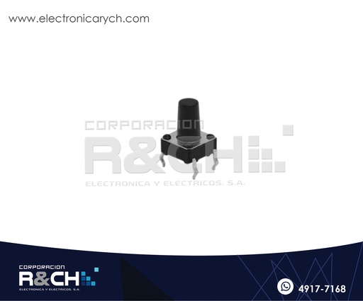 [SW-4P9] SW-4P9 Switch Pulsador Para Teclado 9mm 4 Pin 6x6x9mm