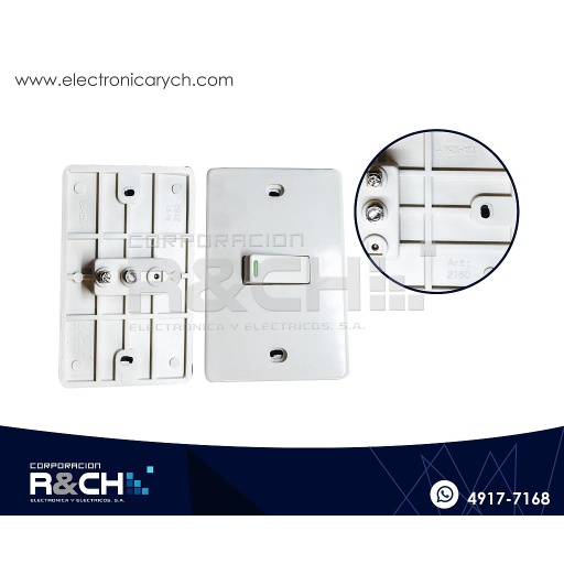 [2160] 2160 switch sencillo baquelita aguila