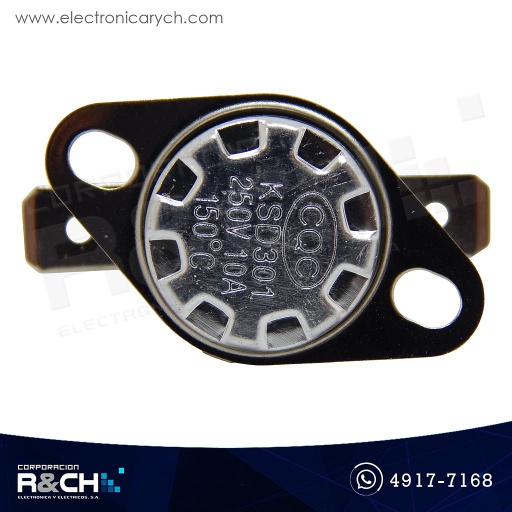 [SW-301150] SW-301150 Switch Termostato 10A 250V 150º NC KSD301