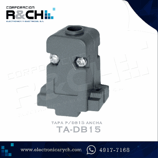 [TA-DB15] TA-DB15 tapa p/db15 ancha