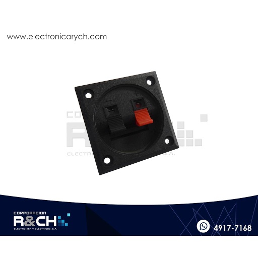 [TM-122C] TM-122C terminal doble para bocina cuadrada NB-509