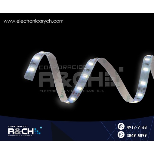 [LD-5050TBI] LD-5050TBI Tira LED flexible con Adhesivo Blanco para Interior 12V 1 metro