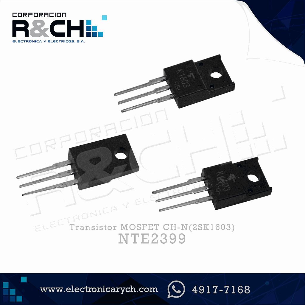 NTE2399 transistor MOSFET CH-N(2SK1603)