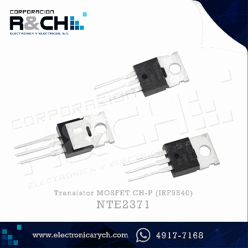 [NTE2371] NTE2371 transistor MOSFET CH-P (IRF9540)