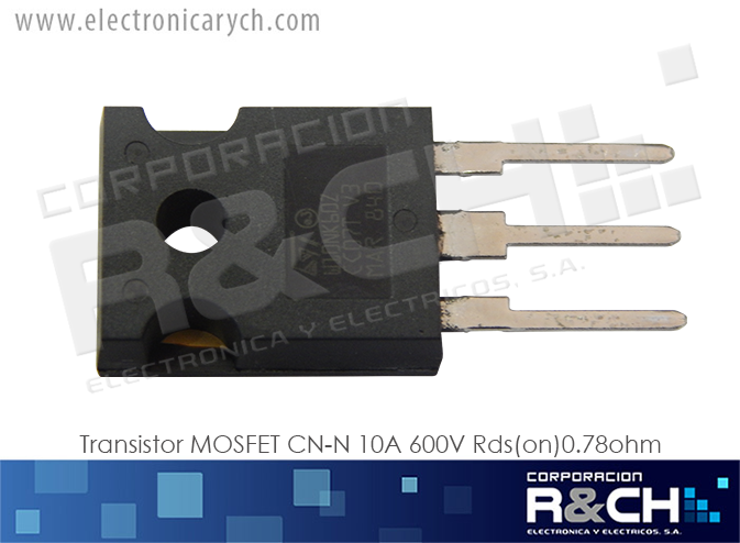 W10NK60Z transistor MOSFET CN-N 10A 600V Rds(on)0.78ohm