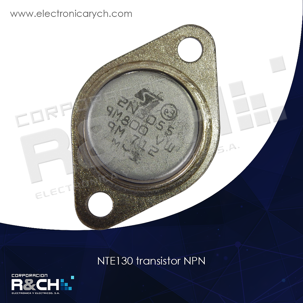 NTE130 transistor NPN Si AF Pwr/outp 15A (2N3055)
