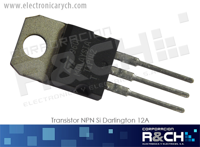 NTE2343 transistor NPN Si Darlington 12A. Au Amp