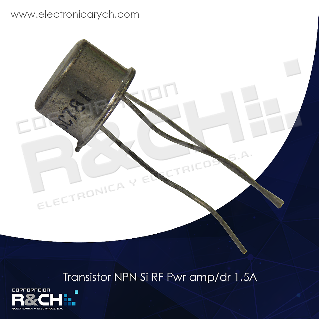 NTE195A transistor NPN Si RF Pwr amp/dr 1.5A