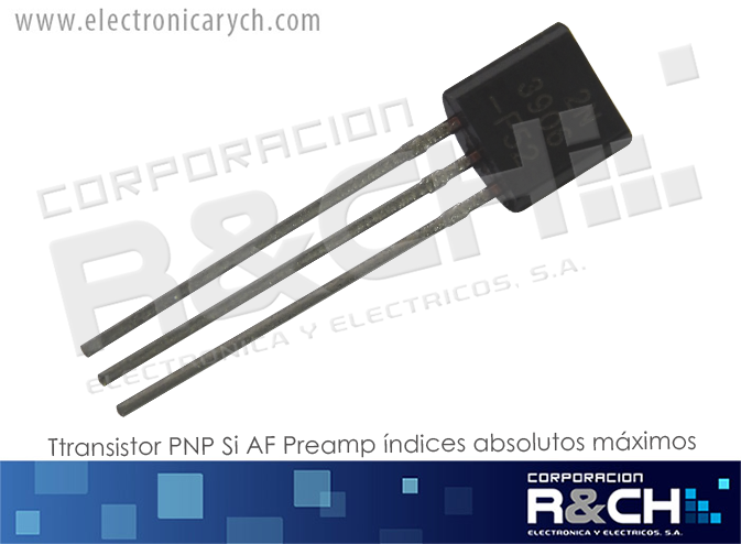 NTE159 transistor PNP Si AF Preamp 1A