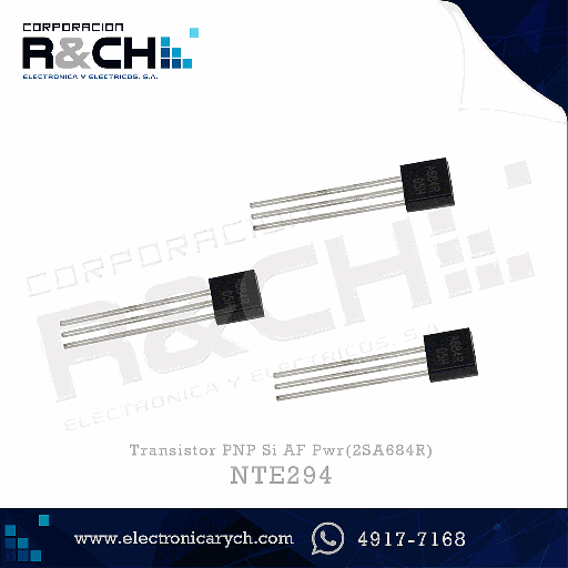 [NTE294] NTE294 transistor PNP Si AF Pwr(2SA684R) panasonic
