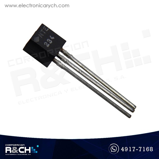 [NTE234] NTE234 Transistor PNP Si lo-noise hi-gain preamp