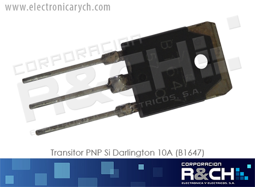 [2SB1647] 2SB1647 transitor PNP Si Darlington 10A (B1647)