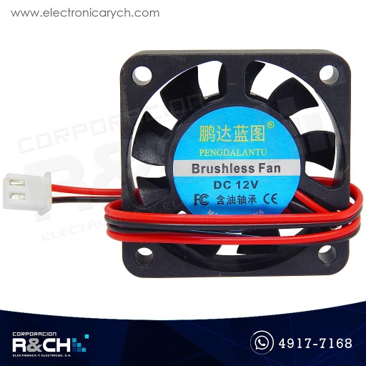 [VEN-011] VEN-011 Ventilador DC 40x40x10mm para impresora 3D