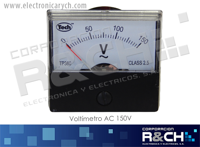 VAC150P voltimetro AC 150V
