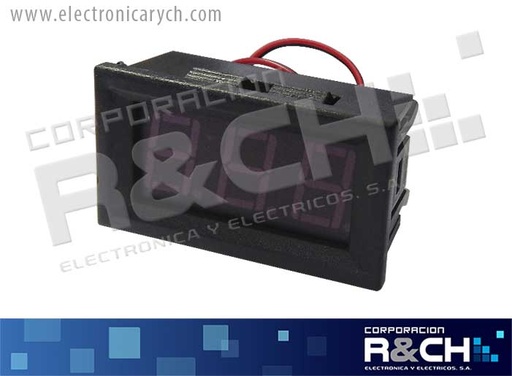 [VDC030] VDC030 voltimetro DC 0-30V azul digital