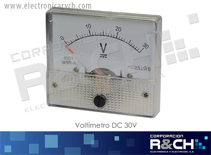 VDC30 voltimetro DC 30V