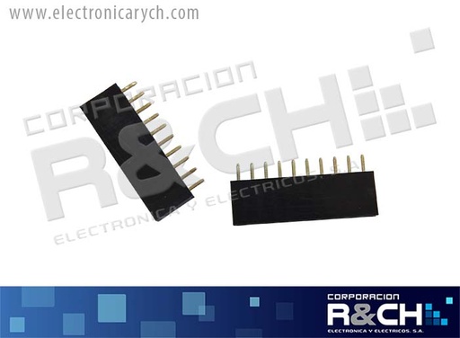 [CN-IDC10FS] CN-IDC10FS conector IDC 10 pin hembra sencillo