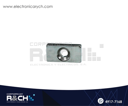 [IM-RA] IM-RA Iman Rectangular con Agujero L20xW10xH5-d=5mm
