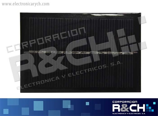 [PS-6V6] PS-6V6 panel solar 6V 0.6W 90x60mm 99mA polycrystalline